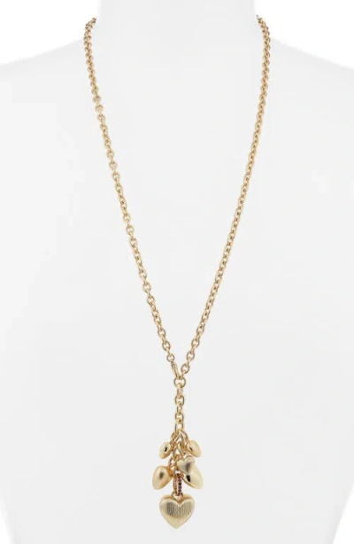 Roxanne Assoulin The Family Of Hearts Pendant Necklace In Gold