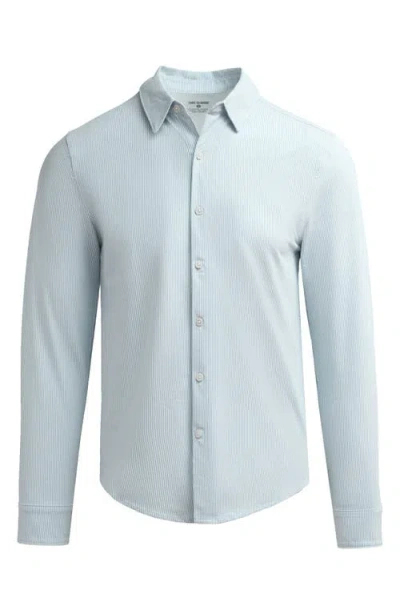True Classic Stripe Stretch Oxford Performance Button-up Shirt
