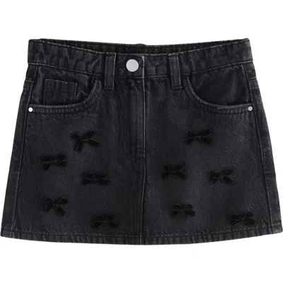 Next Kids' Bow Applique Miniskirt In Blue