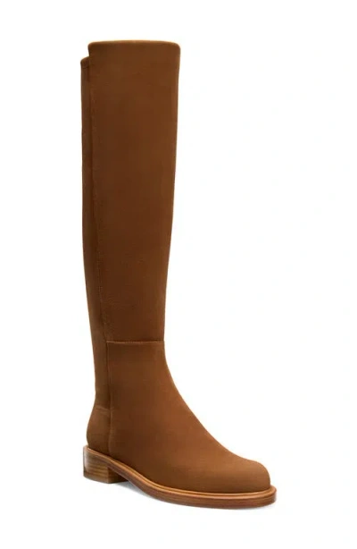Stuart Weitzman 5050 Gisele Knee High Boot In Brown