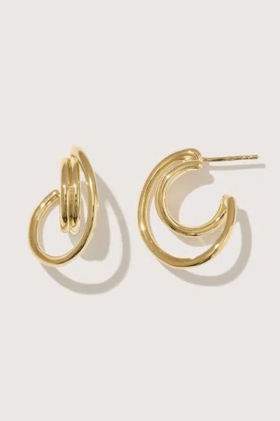 Otiumberg 14kt Gold Vermeil  Sonder Earrings In Gold