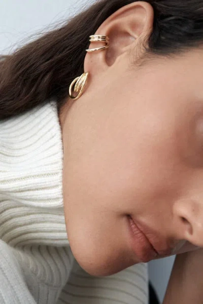 Otiumberg 14kt Gold Vermeil  Sonder Earrings In Gold