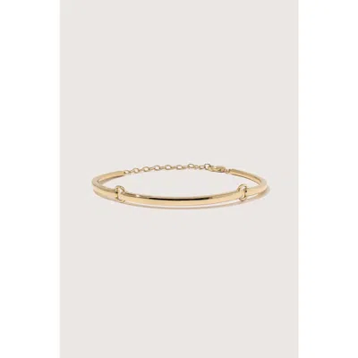 Otiumberg 14kt Gold Vermeil  Affina Bond Bracelet In Gold