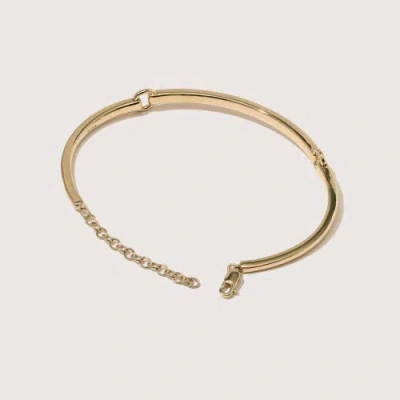Otiumberg 14kt Gold Vermeil  Affina Bond Bracelet In Gold