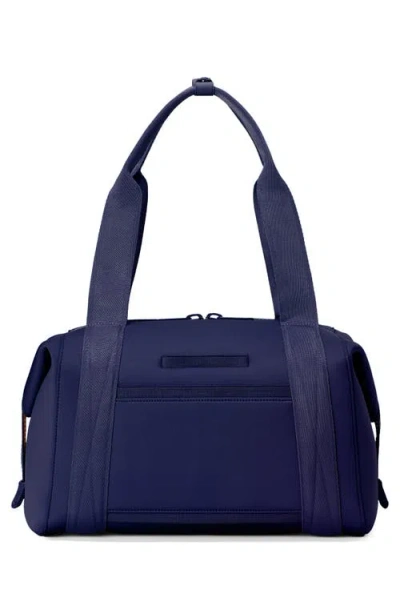 Dagne Dover Landon Medium Neoprene Carryall In Blue