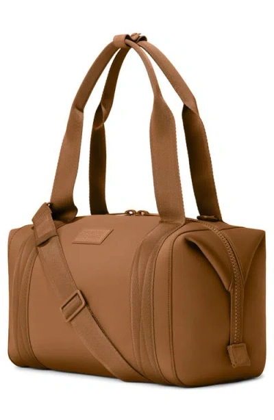 Dagne Dover Landon Medium Neoprene Carryall In Brown