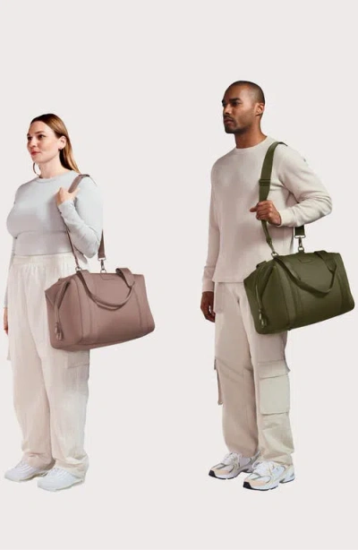Dagne Dover Landon Large Neoprene Carryall In Green