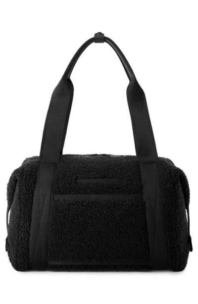 Dagne Dover Landon Medium Neoprene Carryall In Black