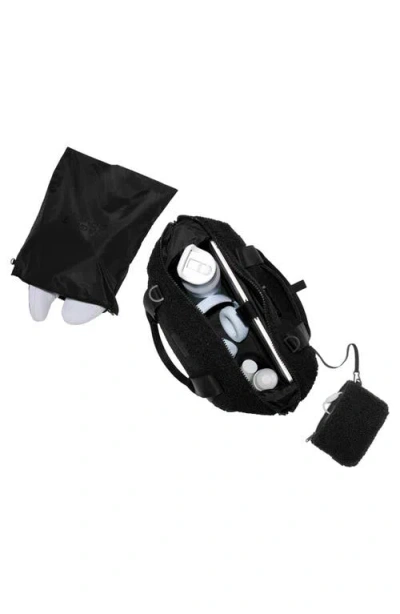 Dagne Dover Landon Medium Neoprene Carryall In Black