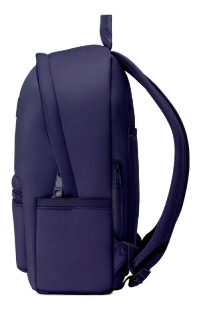 Dagne Dover Dakota Medium Neoprene Backpack In Blue