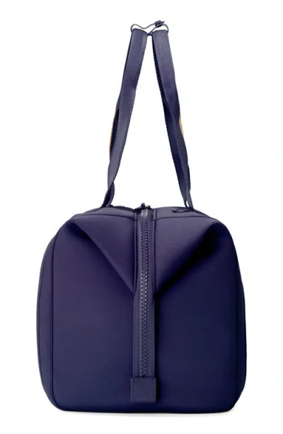Dagne Dover Landon Extra Large Neoprene Carryall In Blue