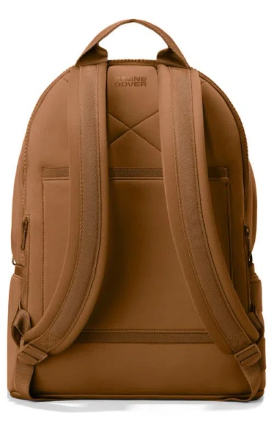 Dagne Dover Dakota Large Neoprene Backpack In Brown