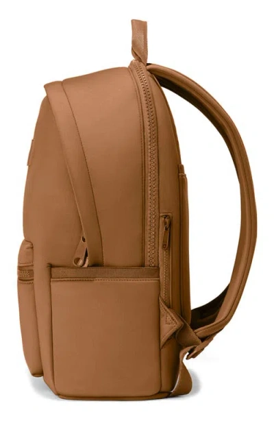 Dagne Dover Dakota Large Neoprene Backpack In Brown