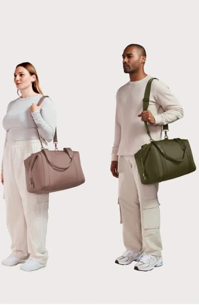 Dagne Dover Landon Extra Large Neoprene Carryall In Pink