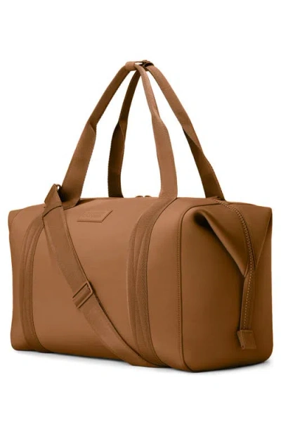 Dagne Dover Landon Extra Large Neoprene Carryall In Brown