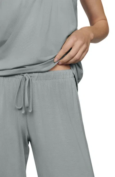 Eberjey Giselle Cami & Pants Pajama Set In Gray