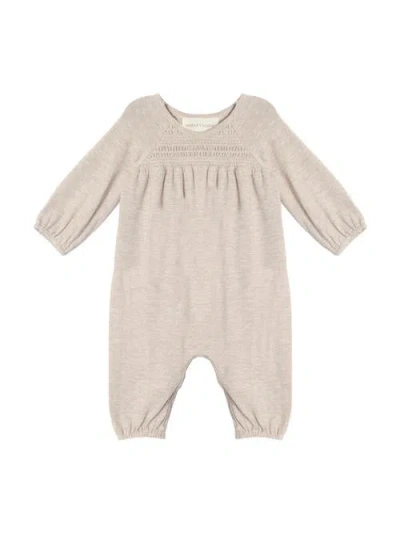 Mabel + Honey Millie Romper In Neutral