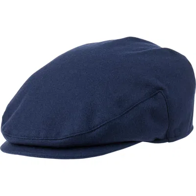 Brooks Brothers Wool Driving Cap In Blue
