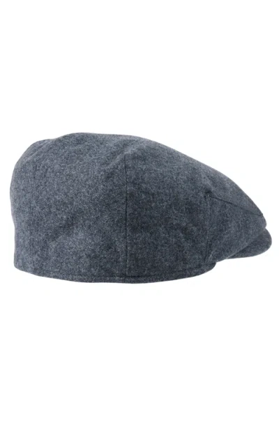 Brooks Brothers Wool Driving Cap In Gray