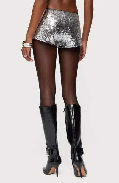 Edikted Shauna Sequin Shorts In Multi