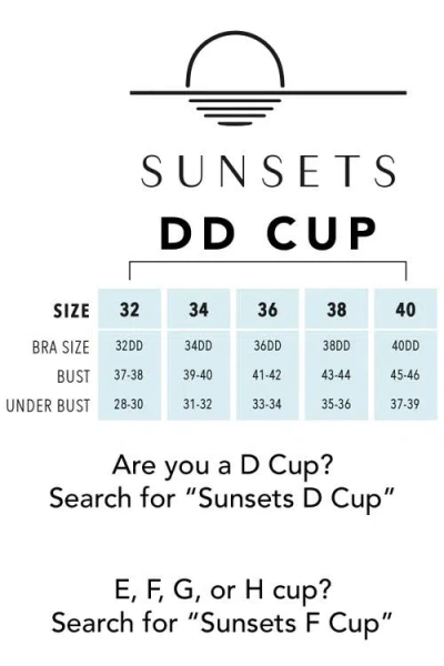 Sunsets Loretta Bandeau Bikini Swimsuit Top In Blue