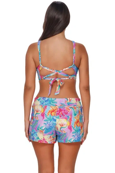 Sunsets Laguna Swim Short Bottoms In Blue