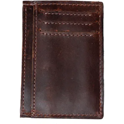 Sutisana Usa Card Holder Wallet In Brown