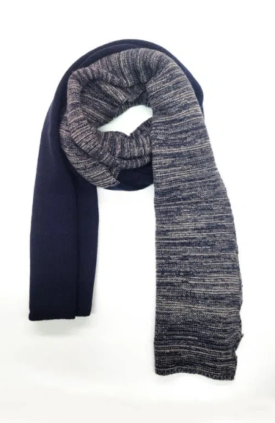 Portolano Cashmere Scarf In Blue