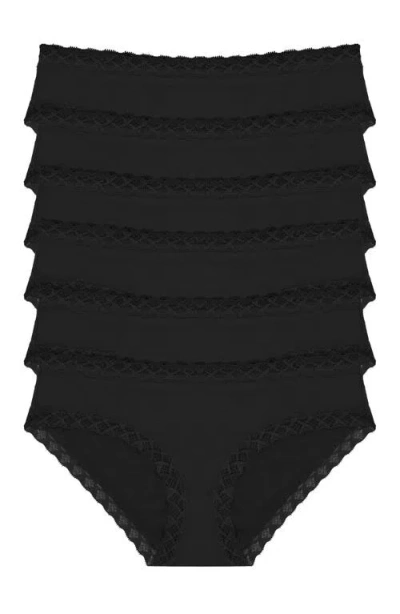 Natori Bliss Supima Cotton Girl Brief 6-pack In Multi