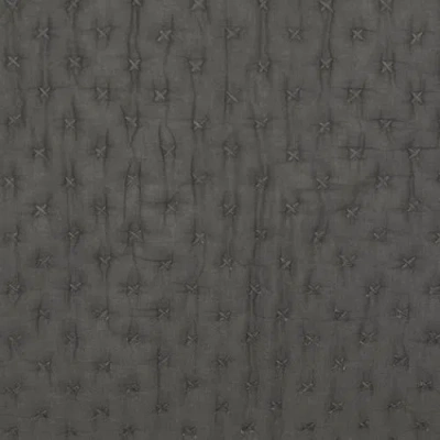 Elisabeth York Mila Shale Coverlet Quilt In Gray