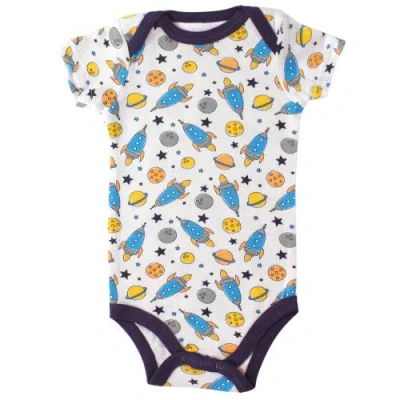 Luvable Friends Essential 5-piece Bodysuit Set In Multi