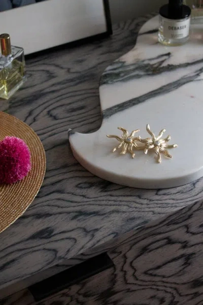 Parma Tile Medusa Tray In Gray