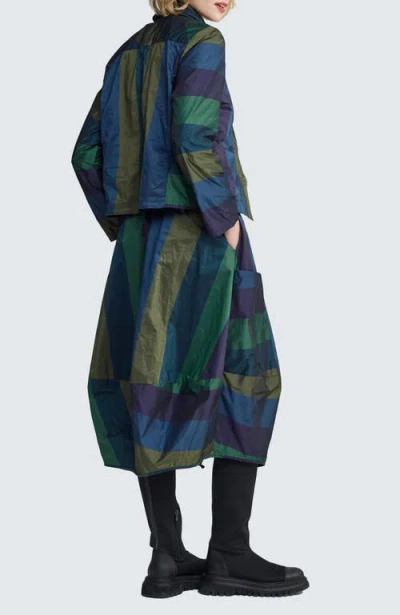 Luukaa Litia Striped Jacket In Blue