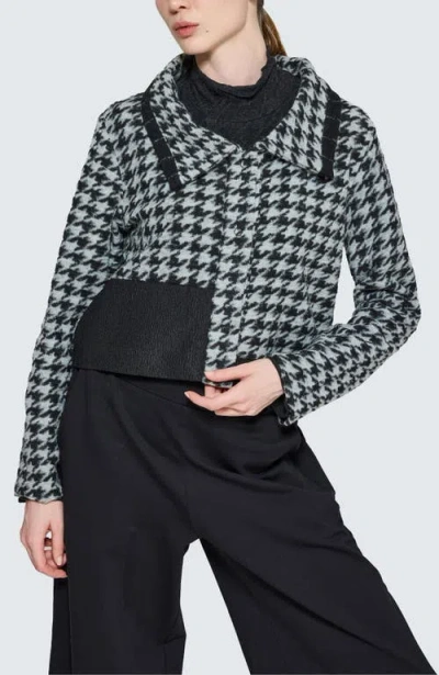 Luukaa Novaea Mixed-media Jacket In Black