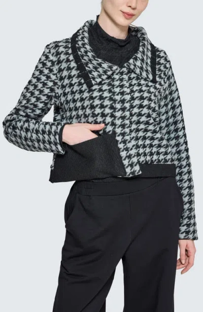 Luukaa Novaea Mixed-media Jacket In Black