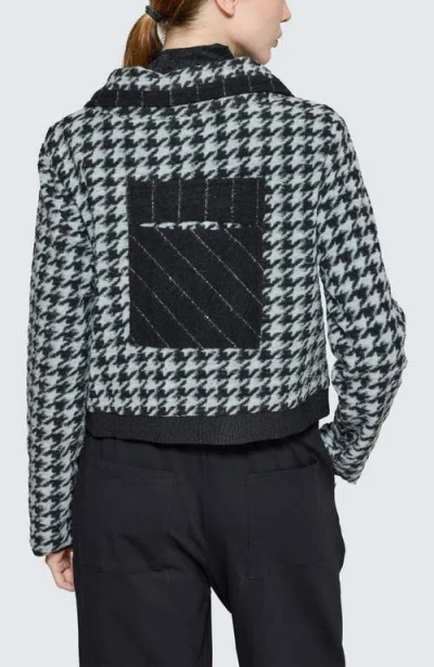 Luukaa Novaea Mixed-media Jacket In Black