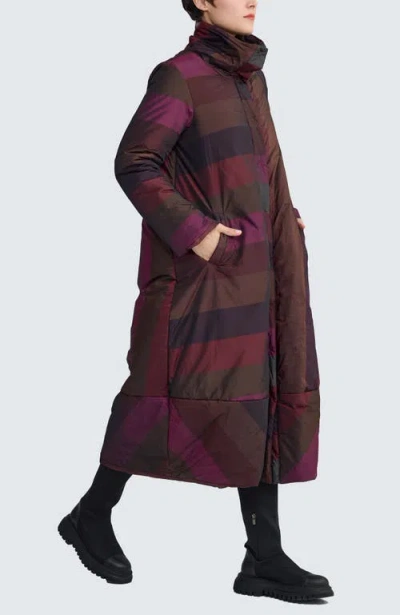 Luukaa Celeste Balloon Coat In Multi