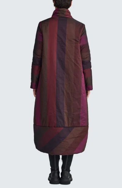 Luukaa Celeste Balloon Coat In Multi