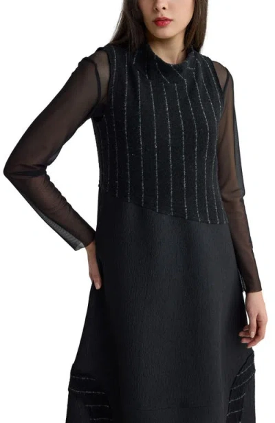 Luukaa Faylen Balloon-shaped Dress In Black