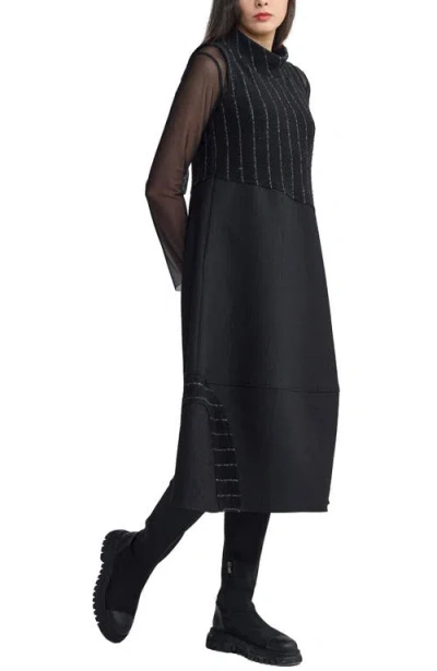Luukaa Faylen Balloon-shaped Dress In Black