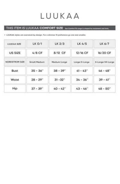 Luukaa Solara Structured Mesh Tunic In Black