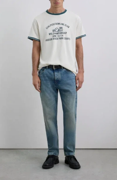 Scalpers Bowling Tee In White