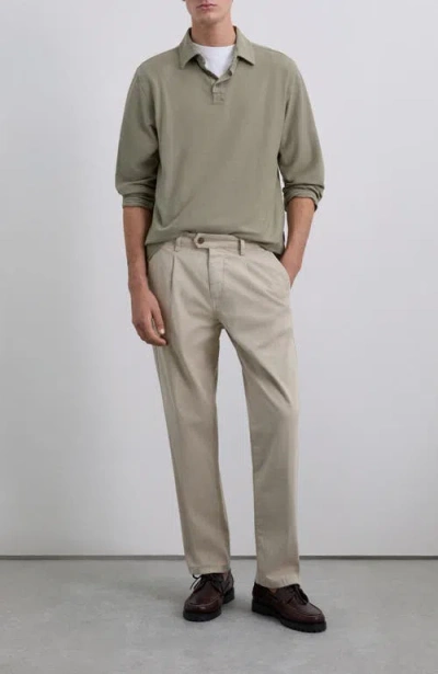 Scalpers Icon Reverse Polo In Green