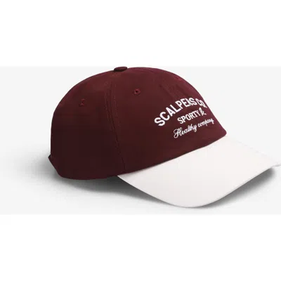 Scalpers Sport Cap In Burgundy