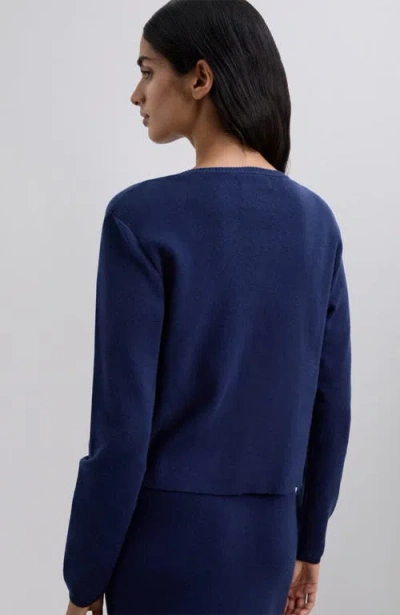 Scalpers Casualknitset Cardigan In Blue