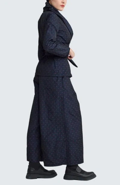 Luukaa Fleura Wrap Jacket In Blue