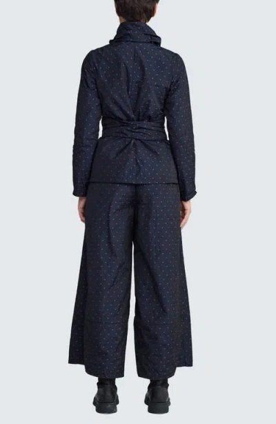 Luukaa Fleura Wrap Jacket In Blue