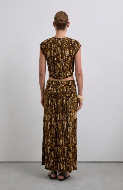 Scalpers Fricafila Skirt In Brown