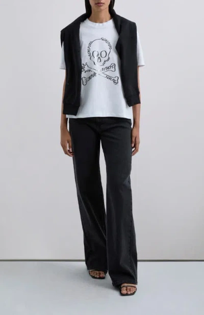 Scalpers Sign Tee In White