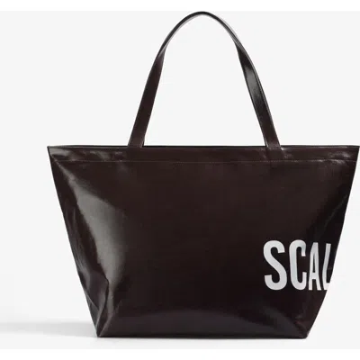 Scalpers Fabcoated Sp Bag In Brown